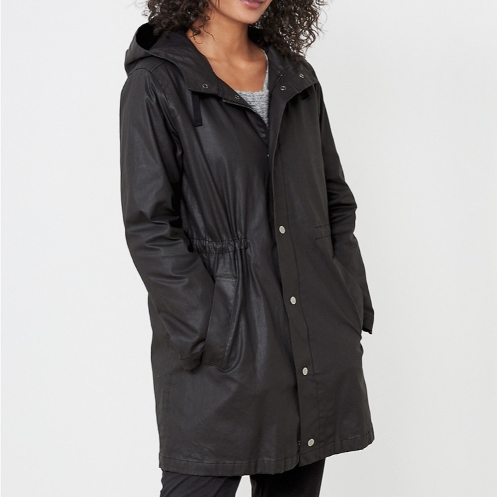 NWT Eileen Fisher wax cotton jacket size Medium